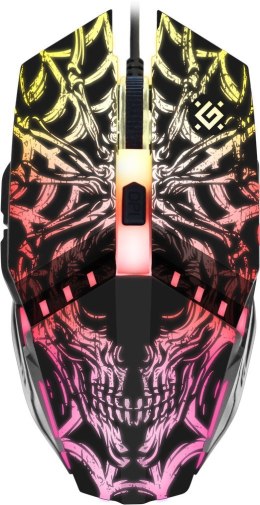 Defender DEFENDER MYSZ PRZEWODOWA PROTOTYPE GM-670L OPTIC 800/1200/1600/2400 DPI 6P 52670