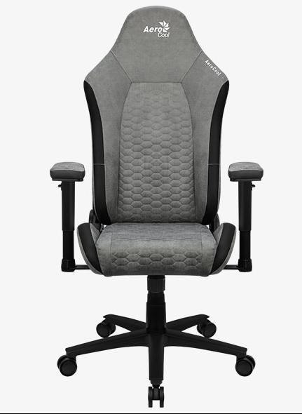 Fotel AEROCOOL CROWN AeroSuede Stone Grey Fotel AEROCOOL CROWN AeroSuede Stone Grey