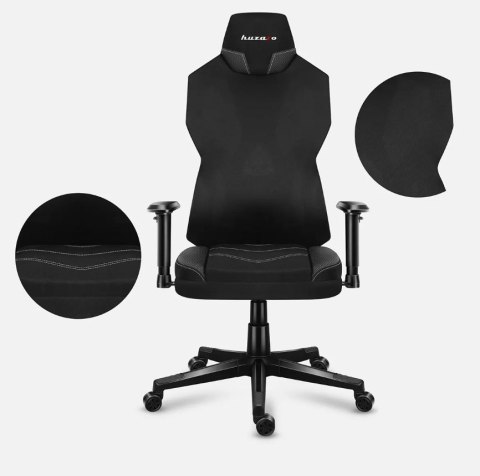Fotel gamingowy Huzaro Combat 6.2 Black RGB Fotel gamingowy Huzaro Combat 6.2 Black RGB