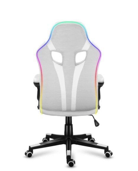 Fotel gamingowy Huzaro Force 2.5 RGB WHITE MESH Fotel gamingowy Huzaro Force 2.5 RGB WHITE MESH