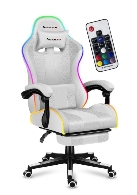 Fotel gamingowy Huzaro Force 4.7 RGB White Fotel gamingowy Huzaro Force 4.7 RGB White
