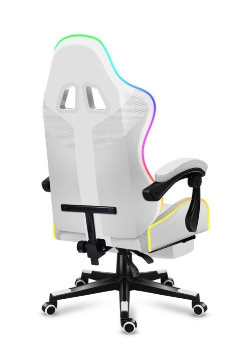 Fotel gamingowy Huzaro Force 4.7 RGB White Fotel gamingowy Huzaro Force 4.7 RGB White