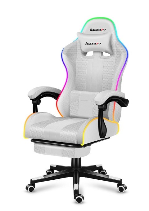Fotel gamingowy Huzaro Force 4.7 RGB White Fotel gamingowy Huzaro Force 4.7 RGB White