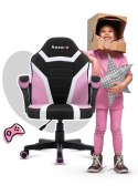 Huzaro Fotel gamingowy dla dziecka HZ-Ranger 1.0 pink mesh