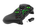 Esperanza Gamepad bezprzewodowy Esperanza EGG112K (PC, PS3, Xbox One; kolor czarny, kolor zielony)