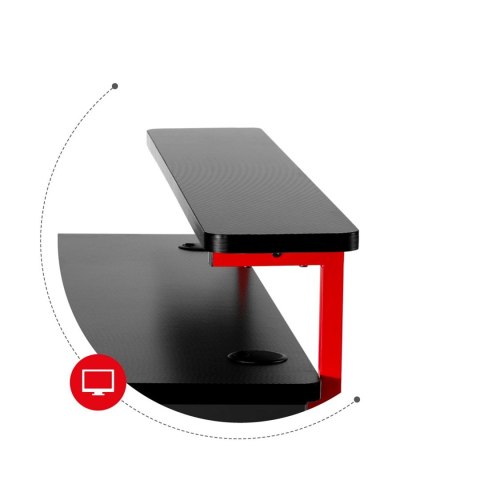 Biurko gamingowe HZ-Hero 5.0 Red Biurko gamingowe HZ-Hero 5.0 Red