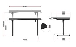 Huzaro Biurko gamingowe Huzaro Hero 9.1