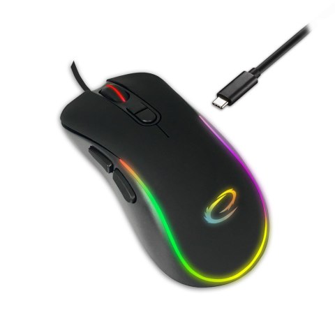 ESPERANZA MYSZ PRZEWOD. 7D DLA GRACZY HESPERIS USB-C EGM303 ESPERANZA MYSZ PRZEWOD. 7D DLA GRACZY HESPERIS USB-C EGM303
