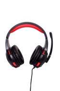 GEMBIRD GEMBIRD GAMING SŁUCHAWKI USB 5.1 Z SYSTEMEM SURROUND CZARNO/CZERWONE, MIKROFON, REGULACJA GŁOŚNOŚCI