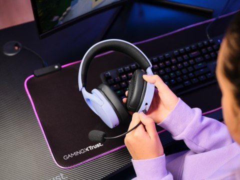 Słuchawki gamingowe Trust GXT 491P FAYZO WIRELESS Purple Słuchawki gamingowe Trust GXT 491P FAYZO WIRELESS Purple