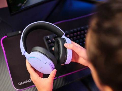 Słuchawki gamingowe Trust GXT 491P FAYZO WIRELESS Purple Słuchawki gamingowe Trust GXT 491P FAYZO WIRELESS Purple