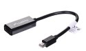 Lanberg Adapter Lanberg AD-0005-BK (Mini DisplayPort M - HDMI F; 0,20m; kolor czarny)