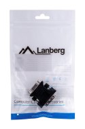 Lanberg Adapter Lanberg AD-0012-BK (DVI-I (Dual link) M - D-Sub (VGA) F; kolor czarny)