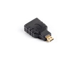 Lanberg Adapter Lanberg AD-0015-BK (HDMI F - Micro HDMI M; kolor czarny)