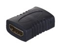 Lanberg Adapter Lanberg AD-0018-BK (HDMI F - HDMI F; kolor czarny)