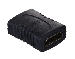 Lanberg Adapter Lanberg AD-0018-BK (HDMI F - HDMI F; kolor czarny)