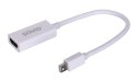 SAVIO Adapter SAVIO cl-57 (Mini DisplayPort M - HDMI F; 0,10m; kolor biały)