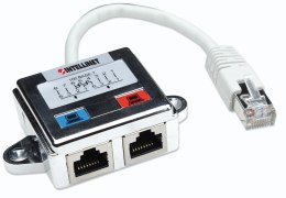Intellinet INTELLINET ADAPTER ROZGAŁĘZIACZ LAN RJ45 / 2X RJ45