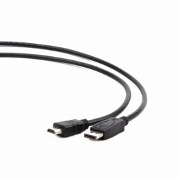GEMBIRD Kabel GEMBIRD CC-DP-HDMI-10M (HDMI M - DisplayPort M; 10m; kolor czarny)