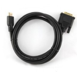 GEMBIRD Kabel GEMBIRD CC-HDMI-DVI-6 (HDMI M - DVI-D M; 1,8m; kolor czarny)