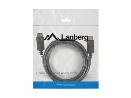Lanberg Kabel Lanberg CA-DPDP-10CC-0030-BK (DisplayPort M - DisplayPort M; 3m; kolor czarny)