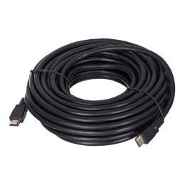 Lanberg Kabel Lanberg CA-HDMI-10CC-0150-BK (HDMI M - HDMI M; 15m; kolor czarny)