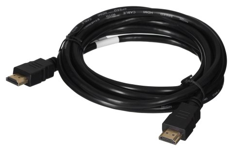 Kabel Lanberg CCS CA-HDMI-11CC-0030-BK (HDMI M - HDMI M; 3m; kolor czarny) Kabel Lanberg CCS CA-HDMI-11CC-0030-BK (HDMI M - HDMI M; 3m; kolor czarny)