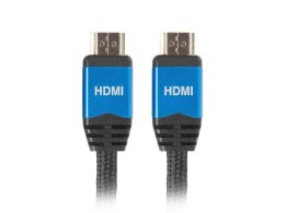 Lanberg Kabel Lanberg Premium CA-HDMI-20CU-0018-BL (HDMI M - HDMI M; 1,8m; kolor czarny)