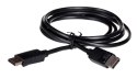 SAVIO Kabel SAVIO CL-137 (DisplayPort M - DisplayPort M; 3m; kolor czarny)