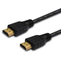 SAVIO Kabel SAVIO cl-75 (HDMI M - HDMI M; 20m; kolor czarny)