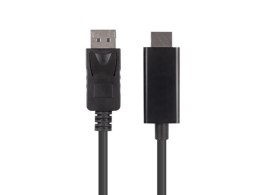Lanberg LANBERG KABEL DISPLAYPORT (M) V1.1->HDMI (M) 1M CA-DPHD-11CC-0010-BK
