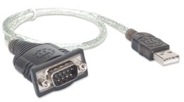 Manhattan MANHATTAN KONWERTER ADAPTER USB NA RS232/COM/DB9 M