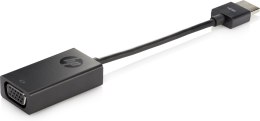 Hewlett-Packard Przejściówka HP HDMI to VGA Cable Adapter czarna X1B84AA