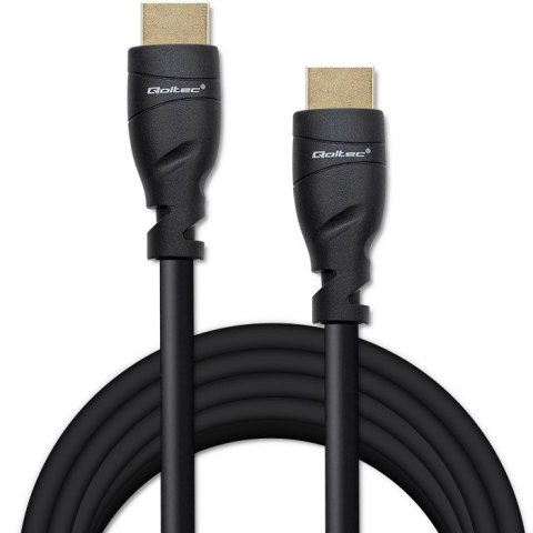 QOLTEC KABEL HDMI V2.1 ULTRA HIGH SPEED 8K | 60HZ | 26AWG | GOLD QOLTEC KABEL HDMI V2.1 ULTRA HIGH SPEED 8K | 60HZ | 26AWG | GOLD