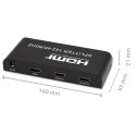 Qoltec QOLTEC ROZDZIELACZ SPLITTER 2XHDMI 4KX2K | 6GB/S | 60HZ