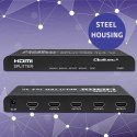 Qoltec QOLTEC ROZDZIELACZ SPLITTER 4XHDMI 4KX2K | 3.4GB/S