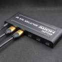 Qoltec QOLTEC ROZDZIELACZ SPLITTER 4XHDMI 4KX2K | 3.4GB/S