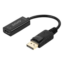 SAVIO SAVIO ADAPTER DISPLAYPORT (M) V1.2 - HDMI A (F) V1.4, 4K AK-62