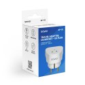 SAVIO SAVIO ADAPTER PODRÓŻNY, GNIAZDO US - WTYK EU AP-01