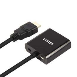UNITEK UNITEK ADAPTER HDMI TO VGA + AUDIO