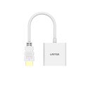UNITEK UNITEK ADAPTER HDMI - VGA, FULLHD 60HZ, BIAŁY, M/F