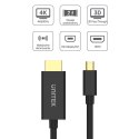 UNITEK UNITEK ADAPTER MINIDP - HDMI, 4K@30HZ, KABEL 2M