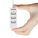 UNITEK UNITEK HUB 4X USB 2.0 - BIAŁY, Y-2146