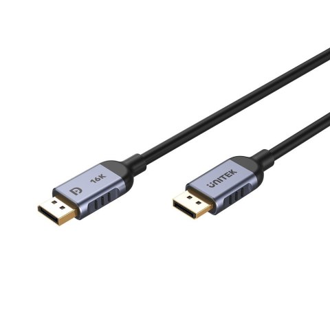 UNITEK KABEL DISPLAYPORT 2.1 8K@120HZ 1,5M UNITEK KABEL DISPLAYPORT 2.1 8K@120HZ 1,5M