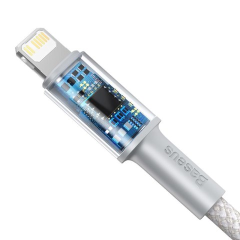 BASEUS KABEL USB-C DO LIGHTNING 20W, 5A, 1M(BIAŁY) BASEUS KABEL USB-C DO LIGHTNING 20W, 5A, 1M(BIAŁY)