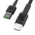 Green Cell GREEN CELL KABEL KABGC05 KABEL GREEN CELL GC RAY USB - LIGHTNING 120CM, BIAŁY LED, SZYBKIE ŁADOWANIE