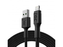 Green Cell GREEN CELL KABEL KABGC18 GC POWERSTREAM USB-A - LIGHTNING 200CM, SZYBKIE ŁADOWANIE