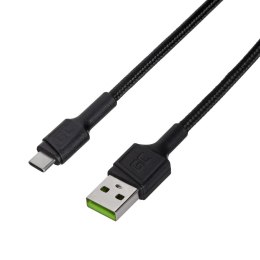 Green Cell GREEN CELL KABEL KABGC25 GC POWERSTREAM USB-A - USB-C 30CM, SZYBKIE ŁADOWANIE ULTRA CHARGE, QC 3.0