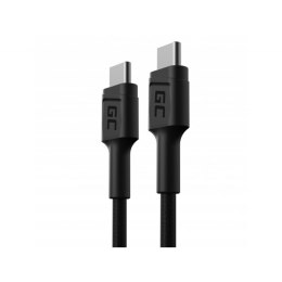 Green Cell GREEN CELL KABEL KABGC31 GC POWERSTREAM USB-C - USB-C 30CM, POWER DELIVERY 60W, ULTRA CHARGE, QC 3.0