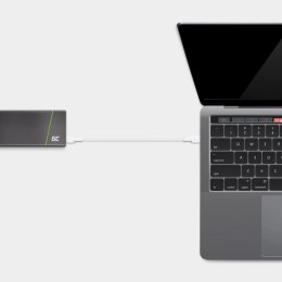 Green Cell GREEN CELL KABEL KABGC31W GC POWERSTREAM USB-C - USB-C 30CM, POWER DELIVERY 60W, ULTRA CHARGE, QC 3.0, BIAŁY